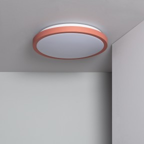 Plafonnier LED Rond Métal CCT Faina