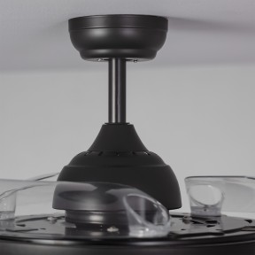 Ventilateur de Plafond LED Kourak Noir Moteur DC