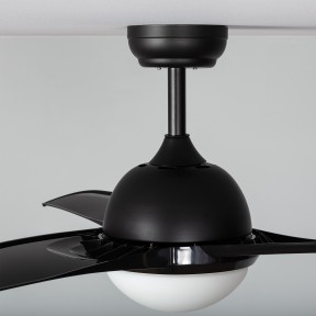 Ventilateur de Plafond LED Aran Noir Moteur DC