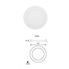 Downlight encastrable