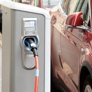 Borne de rechargement voiture électrique